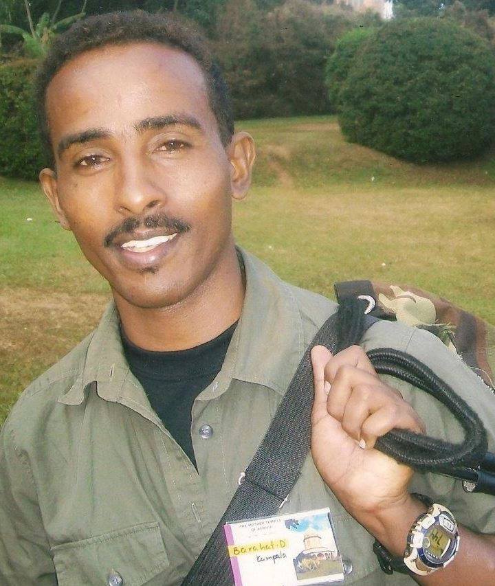 Eritrean journalist, Dessale Berekhet, ICORN writer in residence in Bø, Norway. Photo.