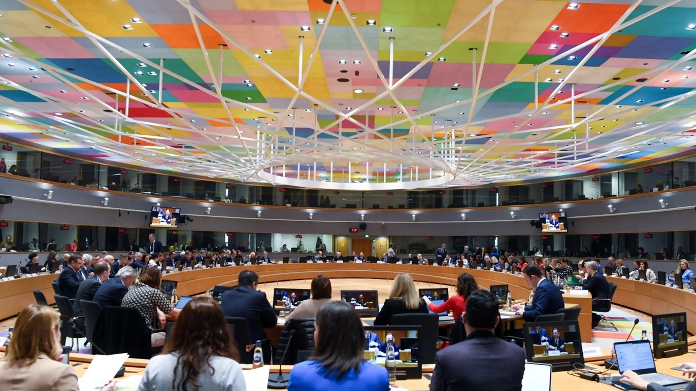 The Council of the European Union convening during Sweden Spring 2023 Presidency. Photo source: Swedish Presidency of the Council of the European Union.