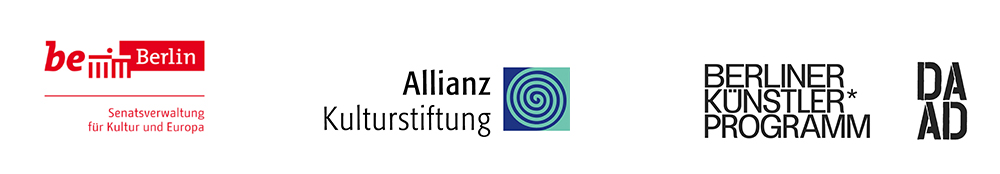 ICORNs hosting partners in Berlin: Berlin Senate for Culture and Europe, Allianz Kulturstiftung, DAAD Kunstlerprogramm. Photo.