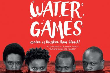 Water Games poster. Photo.