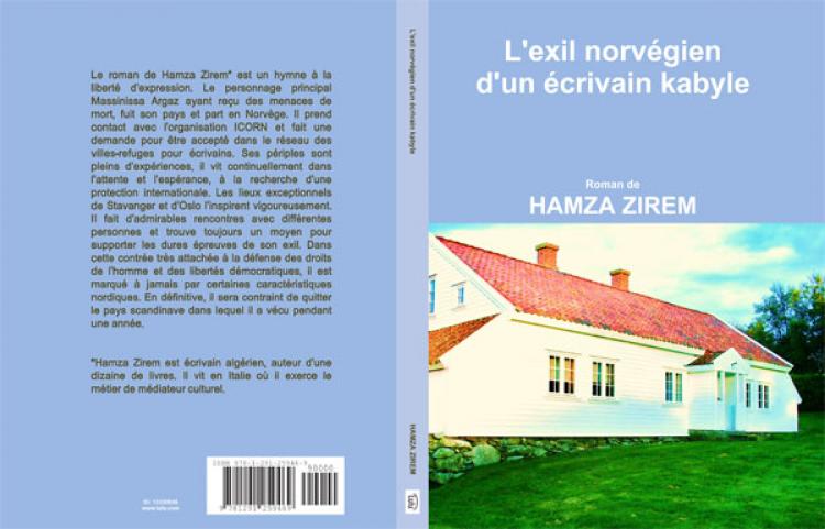 Hamza Zirem novel. Photo.