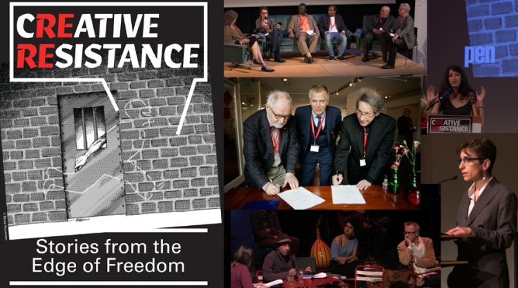 Creative Resistance: Stories from the Edge of Freedom. ICORN Network Meeting & PEN International WiPC Conference 2016. © Hossein Salmanzadeh/ICORN.Photo.